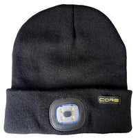 CORE Beanie with Rechargeable LED Headlamp