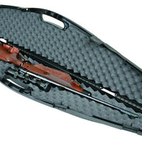 Flambeau Economy Single Hard Gun Carry Case Open with Scoped Rifle