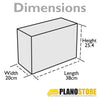 Plano Lockable Field/Ammo Box - Large | Dimensions