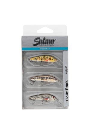 Salmo Minnow Trout Lure - 3 Pack