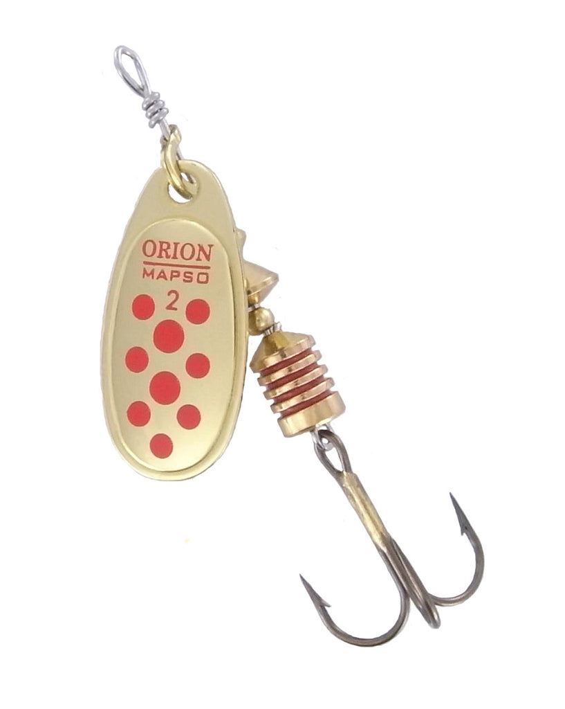 Buy Mapso Orion Trout/Perch/Pike Spinner Lures 