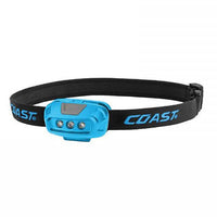 Coast FL14 LED Battery Operated Head Lamp (Blue) - Camping Walking Hunting Fishing OpenSeason