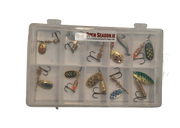 Mapso Assorted Multi-Pack 10 Spinning Lures in Tackle Box - Fishing Tackle Online at OpenSeason.ie