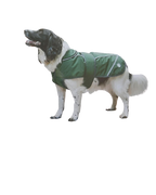 Country Pet Velcro Adjustable Waterproof & Breathable Dog Coat Olive Green | OpenSeason.ie Nenagh