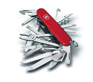 What Goes Into a Swiss Army Champ Multitool?