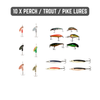 Ugly Stik Pike/Perch/Trout Spin Package Deal