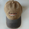 Otto Baseball Cap with Trout & Fly Lab Motif - Tan