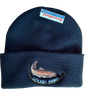 Beechfield Beanie Cap with Trout/Lough Derg Motif Black