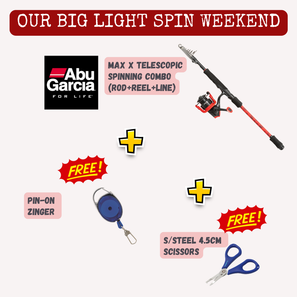 Buy Abu Garcia Max X Telescopic Rod+Reel Combo Ireland Open Season