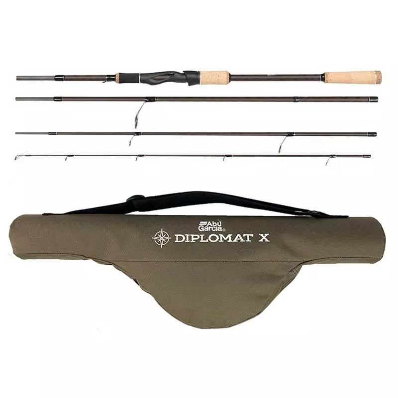 abu garcia diplomat spinning rod 9ft Abu Garcia Diplomat X 5 Piece Travel Spinning Rod | OpenSeason.ie