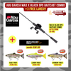 Abu Garcia Max X Black Ops BC Combo+3 FREE Lures worth €38.99