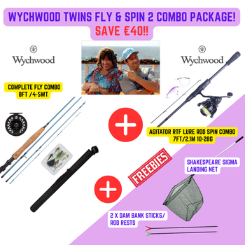 Wychwood TWINS Fly & Spin 2 Combo Package Deal!