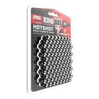 200 Pack King Shot Hotshot steel shot on a white background