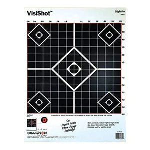 Champion Visishot Sight-In Targets - 10 PackChampion Visishot Sight-In Targets - 10 Pack