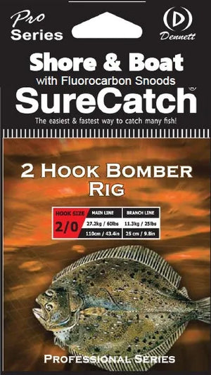 Dennett Saltwater Pro 2 Hook Bomber Rig