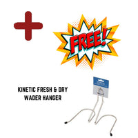 Kinetic NeoRush Bootfoot Chest Waders + FREE Wader Hanger