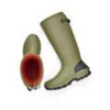 Gateway Woodstalker Insulated Rubber Wellies Top-down view showing Neoprene insulated lining