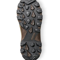 Single Olive Green Gateway Pro Shooter Neoprene-Lined Rubber Wellington Deep Tread Sole View