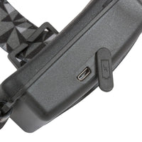 Highlander Polaris Rechargeable Headlamp USB Port View