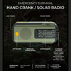 Highlander Solar-Powered Emergency Radio, Torch, Power Bank & SOS Features