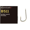 Kamasan B511 Wide-Gape Nickel Fishing Hooks