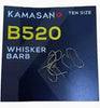 Kamasan B520 Whisker-Barb Fishing Hooks 10 Pack