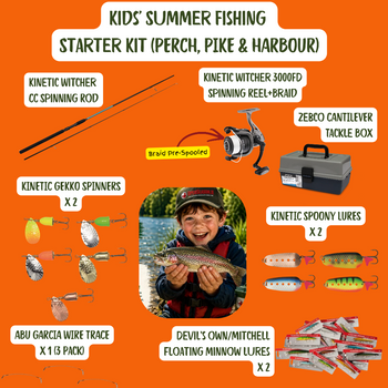 Kids' Fishing Summer Starter Kit (Pike, Perch & Harbour)