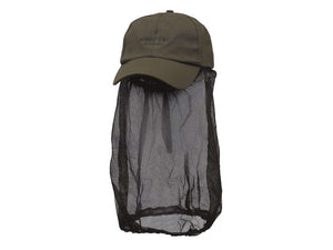 Kinetic Mosquito Cap with Fine Mesh Veil Olive