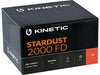 Kinetic Stardust 2000 FD fishing reel packaging box on a white background