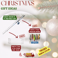 Kinetic Arcade CL 7ft Spin Rod+Reel+Line+Spoons+Traces