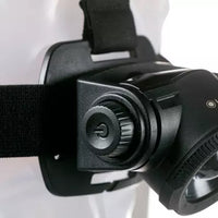 LEDLENSER H15R CORE headlamp tilted downwards