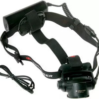 LEDLENSER H15R CORE showing charging , battery and head strap