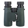 Green binoculars with a Levenhuk logo on a white background