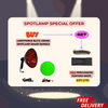 Lightforce Blitz 240mm Spotlamp Smart Bundle+FREE Knife
