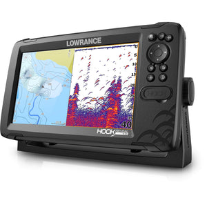 Lowrance Hook Reveal 9 Fish Finder with Tripleshot Transducer