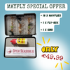 OpenSeason.ie 18 Mayfly+Fly Box+Gink Great Value Package Deal Only €49.99