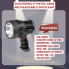 Mactronic X-Pistol Gen-2 1500LM Rechargeable Spotlamp
