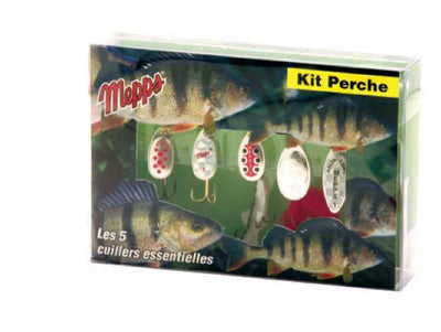 Mepps Essential Perch Spinner Kit (5 Pack)