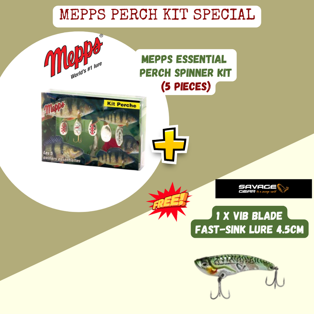 BUY Mepps Essential Perch Spinner Kit+FREE Lure! | OpenSeason.ie | Open ...