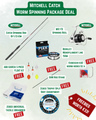 Mitchell Catch Worm Spinning Package Deal