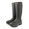 Gateway Moor Country Side-Zip Insulated Rubber Wellies+FREE Socks