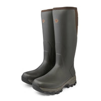 Gateway Moor Country Side-Zip Insulated Rubber Wellies+FREE Socks