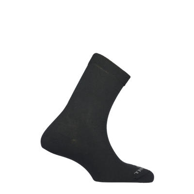 MUND City Winter Mid-Length Dress Socks | Black