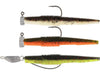 NED WORM SLIM R 'N R 3 Pack Lures DARK WATER MIX