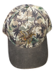 Otto Hunting Baseball Cap Woodcock Motif Camo with Brown Peak