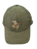 Otto_Hunting_Baseball_Cap_Woodcock_Motif_Green_Corduroy
