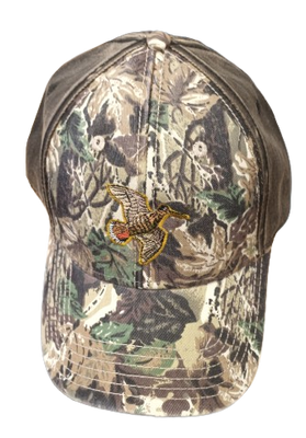 Otto Hunting Baseball Cap | Woodcock Motif Half-Camo