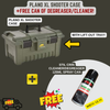 Plano XL Shooter Case w Lift-Out Tray+FREE Solvent!