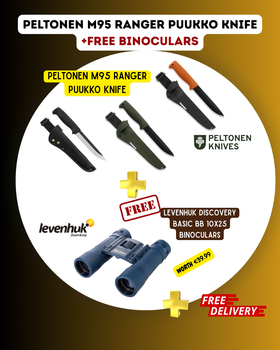 Peltonen M95 Ranger Puukko Knife+FREE Binoculars