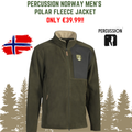 Percussion Norway Men's Polar Fleece Jacket